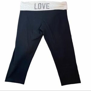 Victoria’s Secret Pink yoga Capri cotton leggings